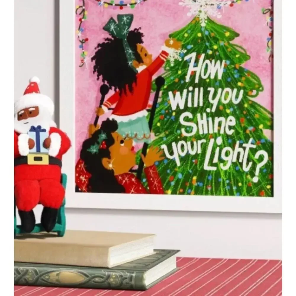 Target Christmas 2023 Collaboration Vanessa Brantley-Newton Wall Art Sign New
